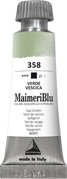 Pintura de acuarela Maimeri Blu Watercolour Paint Sap Green 358 12 ml 1 pieza - 1