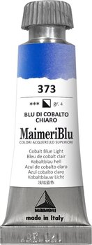 Nερομπογιά Maimeri Blu Ακουαρέλα Cobalt Blue Light 373 12 ml 1 τεμ. - 1