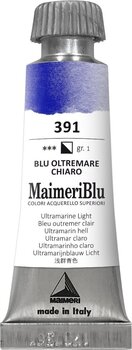 Farba akwarelowa Maimeri Blu Farba akwarelowa Ultramarine Light 391 12 ml 1 szt - 1