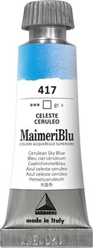 Akvarellfärg Maimeri Blu Akvarellfärg Cerulean Sky Blue 417 12 ml 1 st - 1