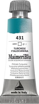 Akvarellimaali Maimeri Blu Vesivärit Phthalocyanine Turquoise 431 12 ml 1 kpl - 1