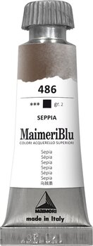 Akvarelová farba Maimeri Blu Akvarelová farba Sepia 486 12 ml 1 ks - 1