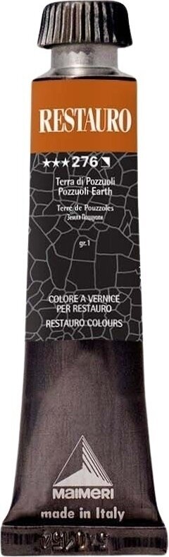 Paint for Restoration Maimeri Varnish Restauro Restoration Paint Pozzuoli Earth 276 20 ml 1 pc