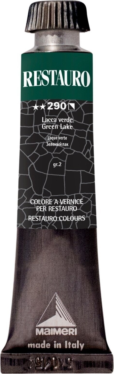 Verf voor restauratie Maimeri Varnish Restauro Restauratieverf Green Lake 290 20 ml 1 stuk