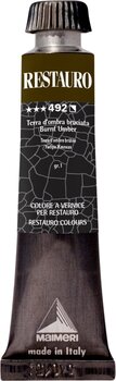 Peinture pour restauration Maimeri Varnish Restauro Peinture de restauration Burnt Umber 492 20 ml 1 pc - 1