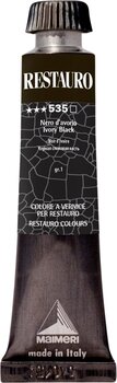 Farbe zur Restaurierung Maimeri Varnish Restauro Restaurierfarbe Ivory Black 535 20 ml 1 Stck - 1