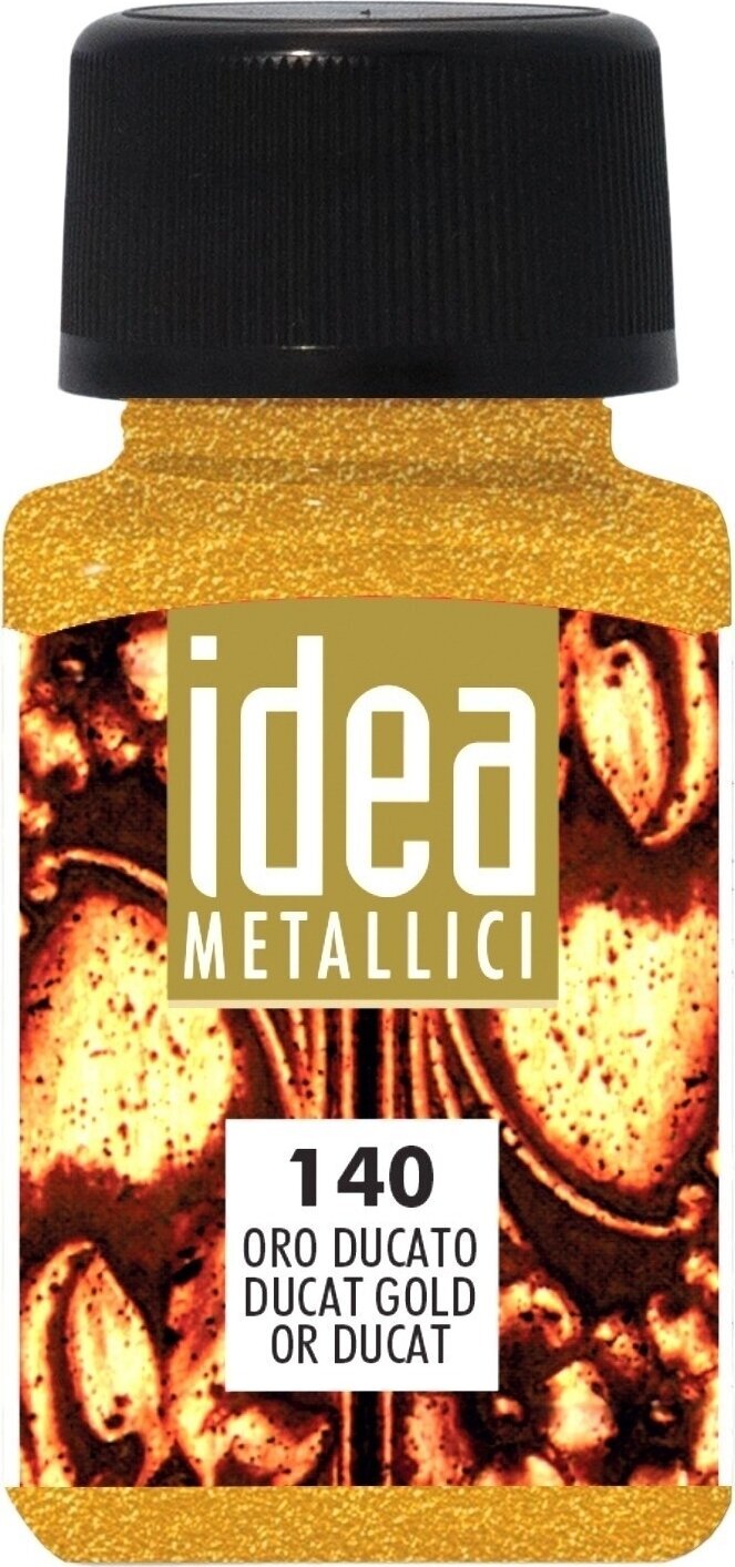 Powłoka Maimeri Liquid Metallic Colours Idea Metallici Powłoka 60 ml Ducat Gold 140