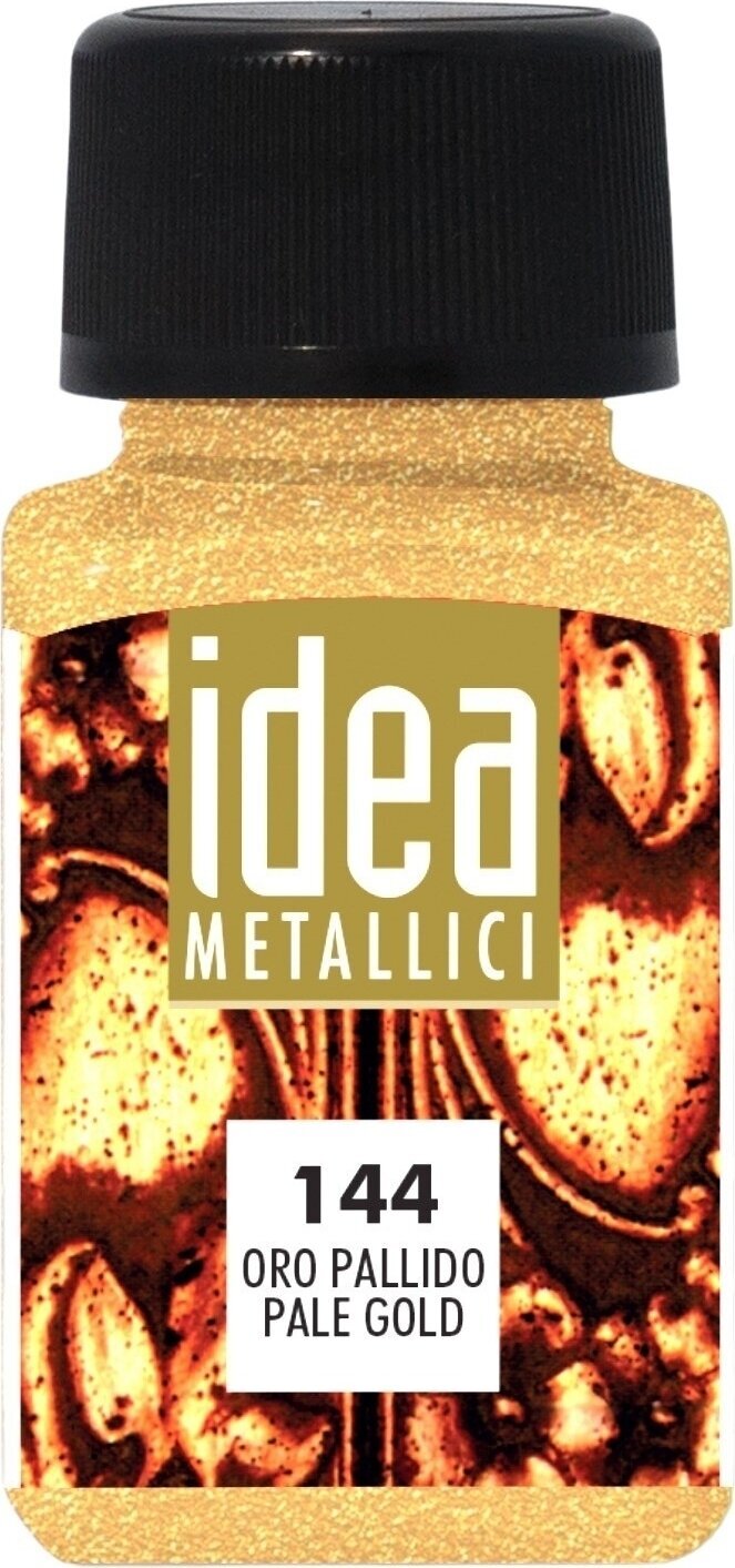 Nátěr Maimeri Liquid Metallic Colours Idea Metallici Nátěr 60 ml Pale Gold 144