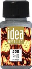 Coating Maimeri Liquid Metallic Colours Idea Metallici Coating 60 ml Pewter 558