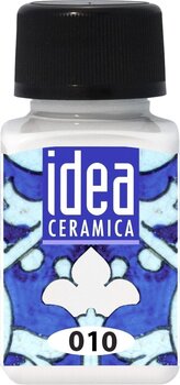 Pintura de porcelana Maimeri Water-Based Cold Idea Pintura para vidrio y porcelana. White 010 60 ml 1 pieza - 1