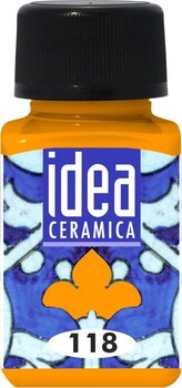 Pintura de porcelana Maimeri Water-Based Cold Idea Pintura para vidrio y porcelana. Deep Yellow 118 60 ml 1 pieza - 1