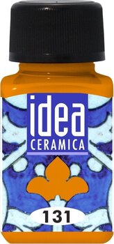 Tintas para porcelana Maimeri Water-Based Cold Idea Tinta para vidro e porcelana Yellow Ochre 131 60 ml 1 un. - 1