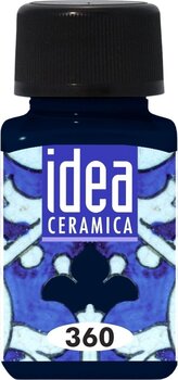 Porcelain Paint Maimeri Water-Based Cold Idea Glass & Porcelain Paint Blue 360 60 ml 1 pc - 1