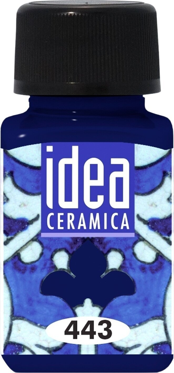 Pintura de porcelana Maimeri Water-Based Cold Idea Pintura para vidrio y porcelana. Violet 443 60 ml 1 pieza