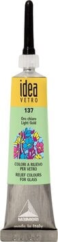 Peinture pour verre Maimeri Vetro Rilievo Peinture sur verre Light Gold 137 20 ml 1 pc - 1