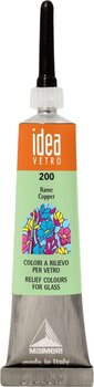 Colore per vetro Maimeri Vetro Rilievo Vernice per vetro Copper 200 20 ml 1 pz - 1