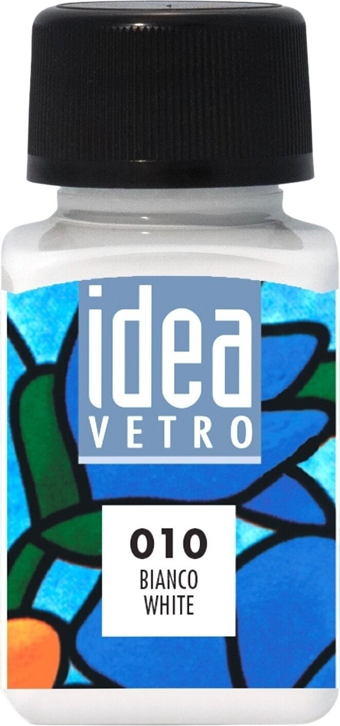 Glass Paint Maimeri Idea Vetro Glass Paint White 010 60 ml 1 pc