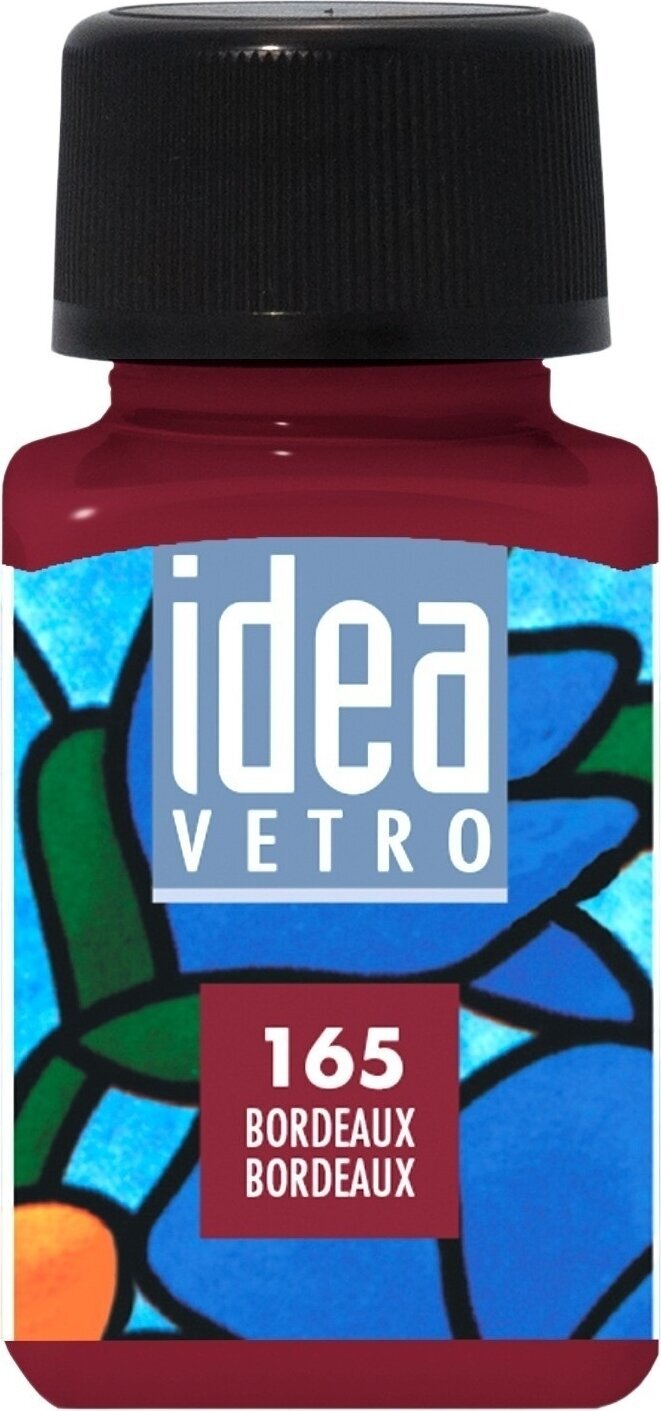 Glass Paint Maimeri Idea Vetro Glass Paint Bordeaux 165 60 ml 1 pc