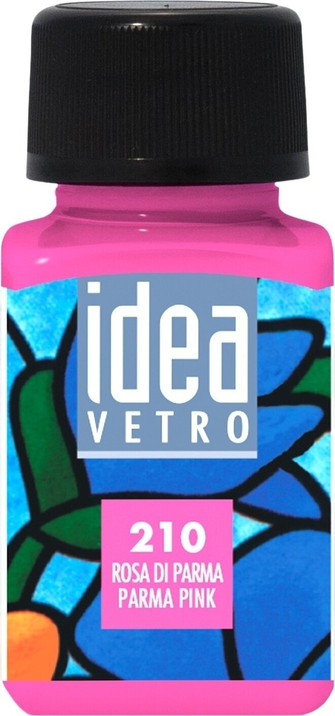 Боя за стъкло Maimeri Idea Vetro Боя за стъкло Parma Pink 210 60 ml 1 бр