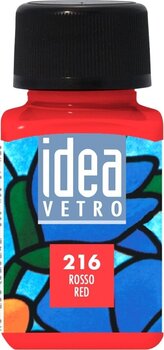 Farba do szkła Maimeri Idea Vetro Farba do szkła Red 216 60 ml 1 szt - 1