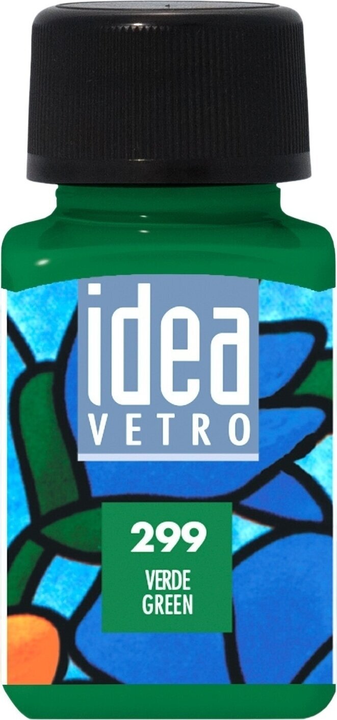 Colore per vetro Maimeri Idea Vetro Vernice per vetro Green 299 60 ml 1 pz