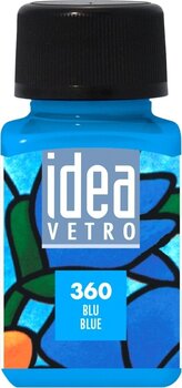 Pintura de vidrio Maimeri Idea Vetro Glass Paint Blue 360 60 ml 1 pieza - 1