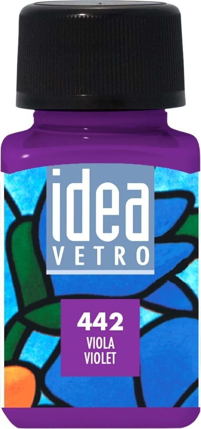 Боя за стъкло Maimeri Idea Vetro Боя за стъкло Violet 442 60 ml 1 бр