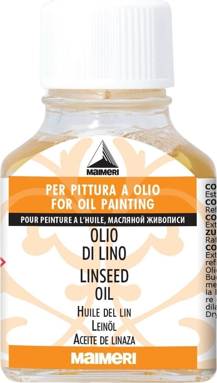 Medium Maimeri Linseed Oil Öljyväli 75 ml 1 kpl