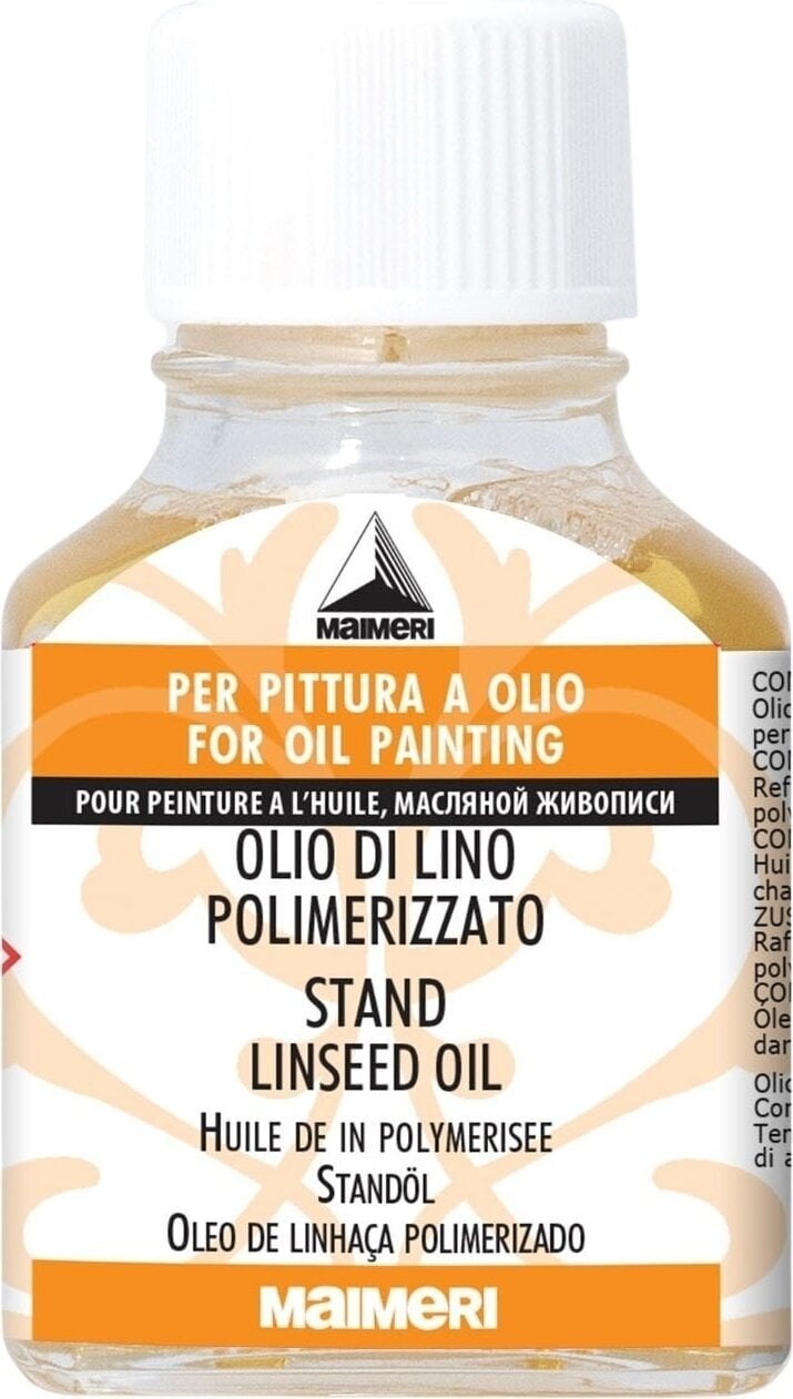 Μέσο Maimeri Stand Linseed Oil Ελαιοχρώμα μέσο 75 ml 1 τεμ.