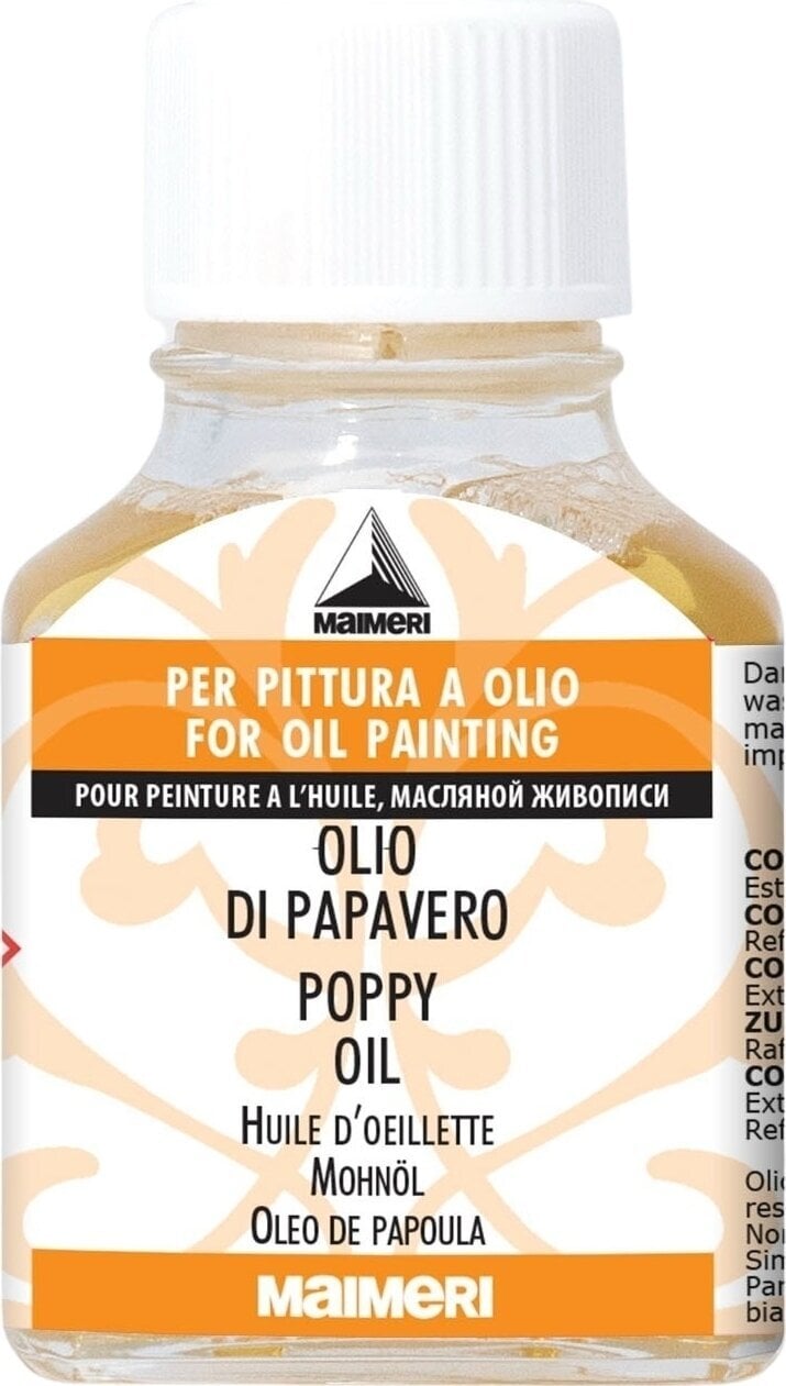 Medium Maimeri Poppy Oil Öljyväli 75 ml 1 kpl