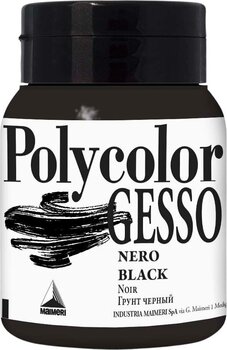 Δομική πάστα Maimeri Polycolor Black Gesso Δομική πάστα 500 ml - 1