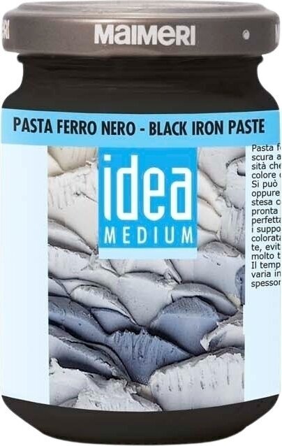 Structuurpasta Maimeri Medium Black Iron Structuurpasta 125 ml