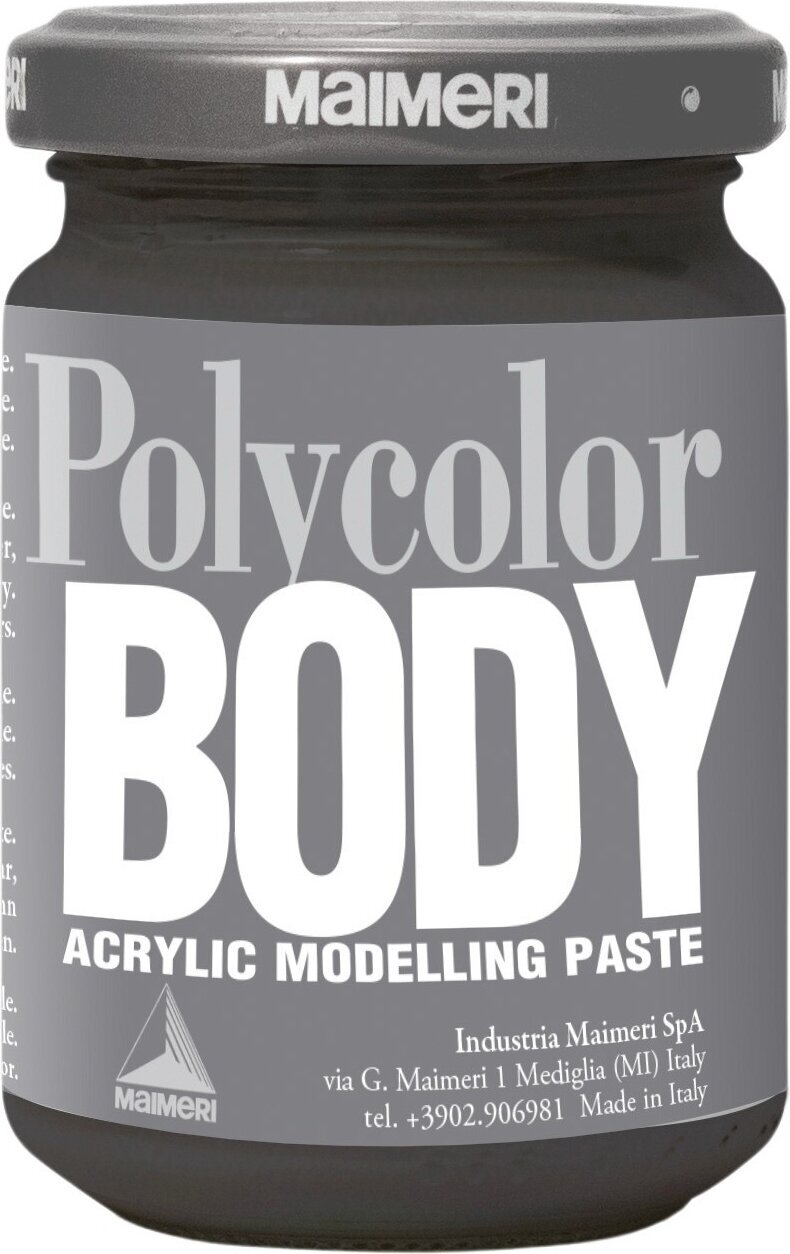 Štruktúrovacia pasta Maimeri Acrylic Modelling Body Štruktúrovacia pasta 140 ml Oceľ