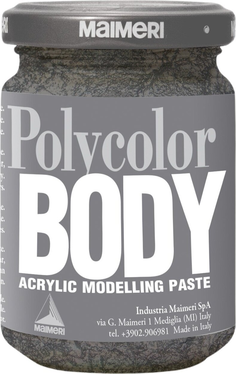 Pastă de structurare Maimeri Acrylic Modelling Body Pastă de structurare 140 ml Silver