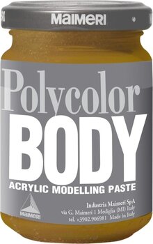 Pasta strutturante Maimeri Acrylic Modelling Body Pasta strutturante 140 ml Gold - 1