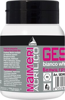 Δομική πάστα Maimeri White Gesso Δομική πάστα 500 ml Λευκό - 1