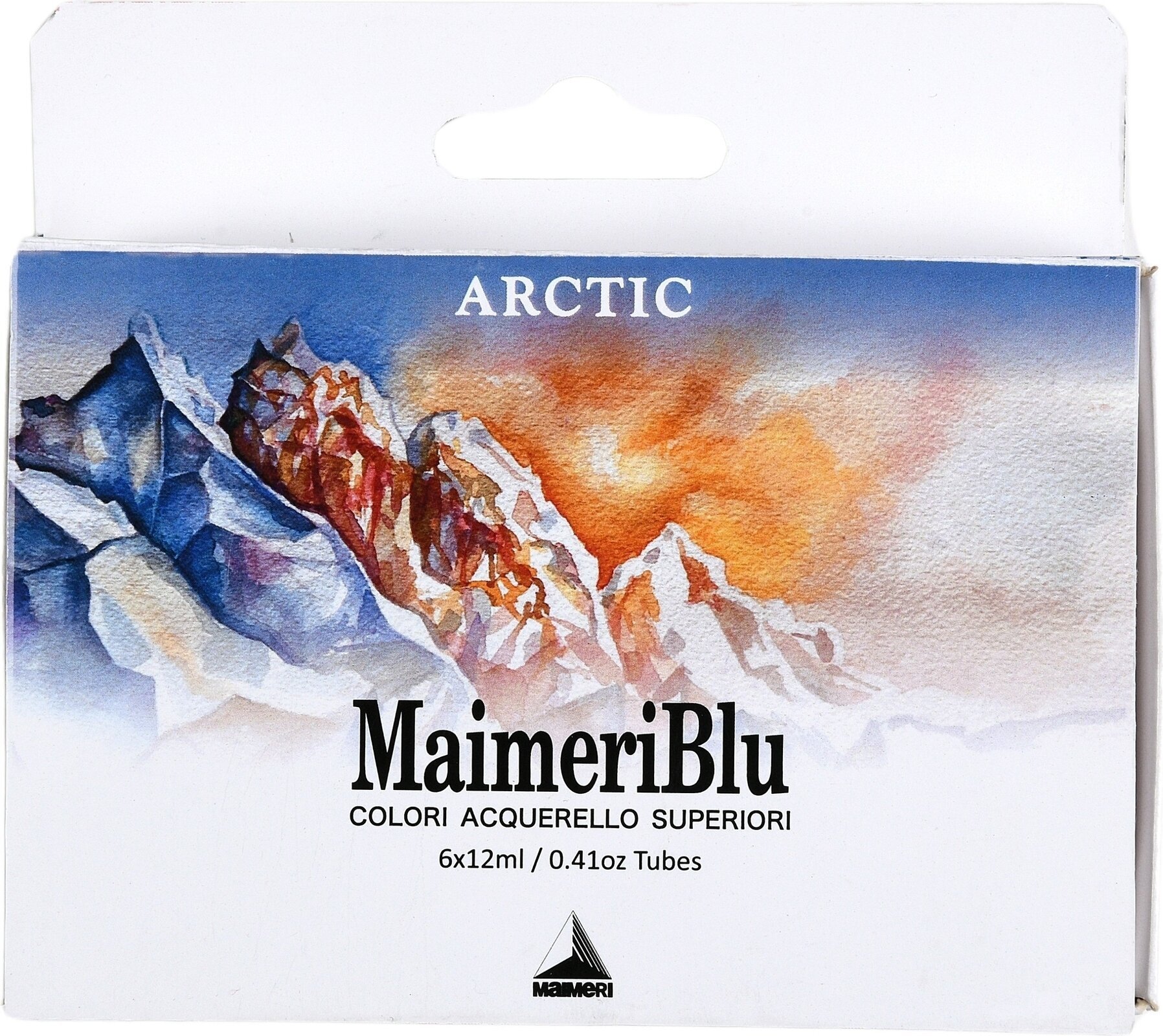 Peintures aquarelles Maimeri Blu Ensemble de peintures à l'aquarelle Arctic 6 x 12 ml 6 pièces