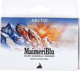 Akvarelová farba Maimeri Blu Sada akvarelových farieb Arctic 6 x 12 ml