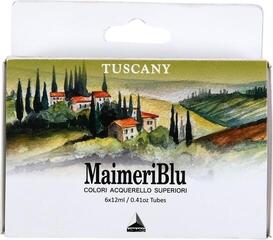 Aquarellfarbe Maimeri Blu Set Aquarellfarben Tuscany 6 x 12 ml