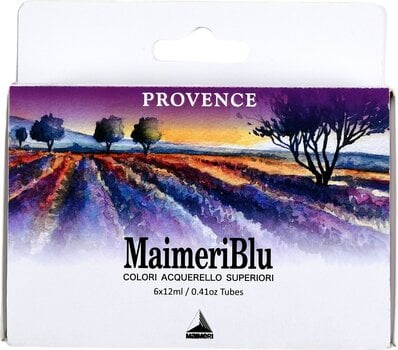 Nερομπογιά Maimeri Blu Σετ ακουαρέλα χρώματα Provence 6 x 12 ml 6 τεμ. - 1