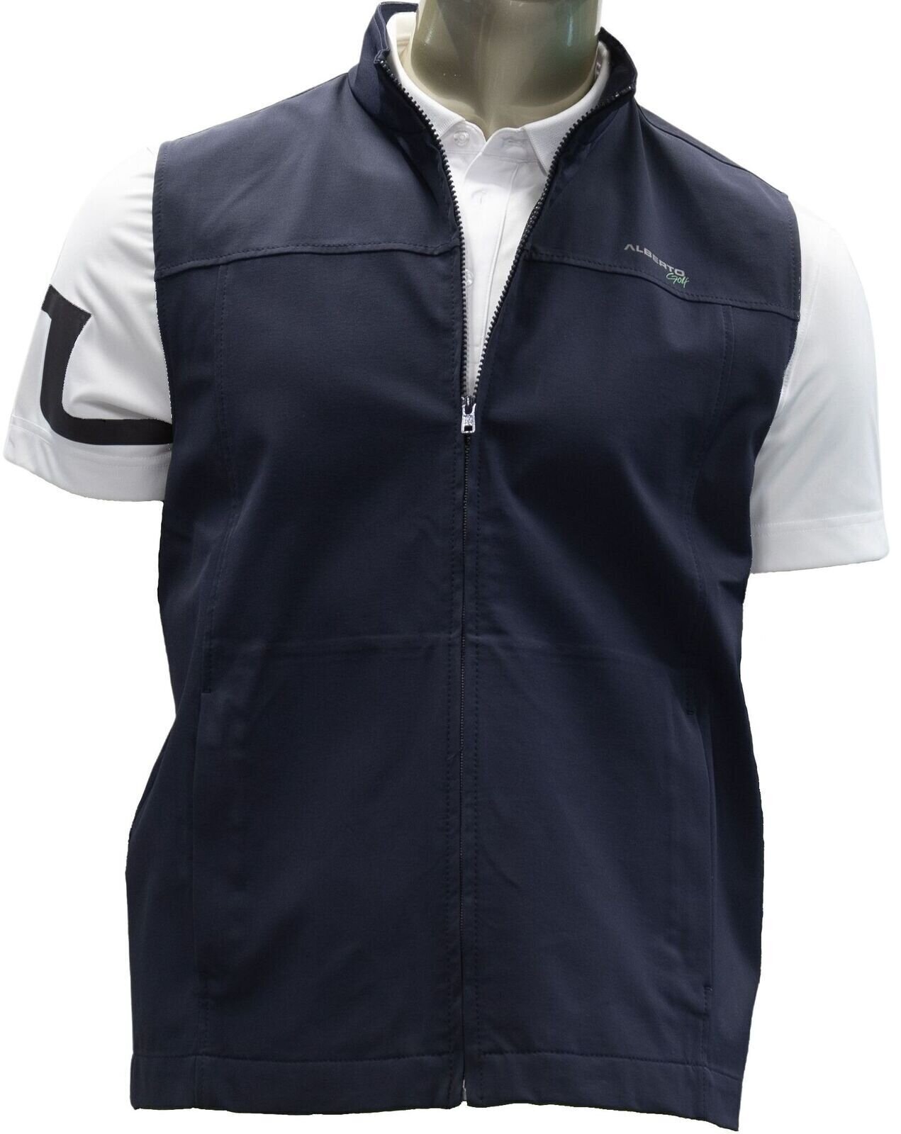 Koszulka Polo Alberto Luca 3xDRY Cooler Navy XL Koszulka Polo