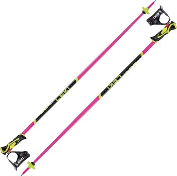 Lyžařské hole Leki WCR Lite SL 3D Neonpink/Black/Neonyellow 100 cm Lyžařské hole - 1