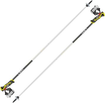 Smučarske palice Leki Airfoil 3D White/Neonyellow/Dark Anthracite 115 cm Smučarske palice - 1