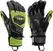 Ski Gloves Leki WCR Venom GS 3D Black/Ice Lemon 8 Ski Gloves