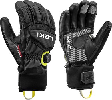 Gant de ski Leki Griffin Tune 3D Boa Black/Graphite/Ice Lemon 9 Gant de ski - 1