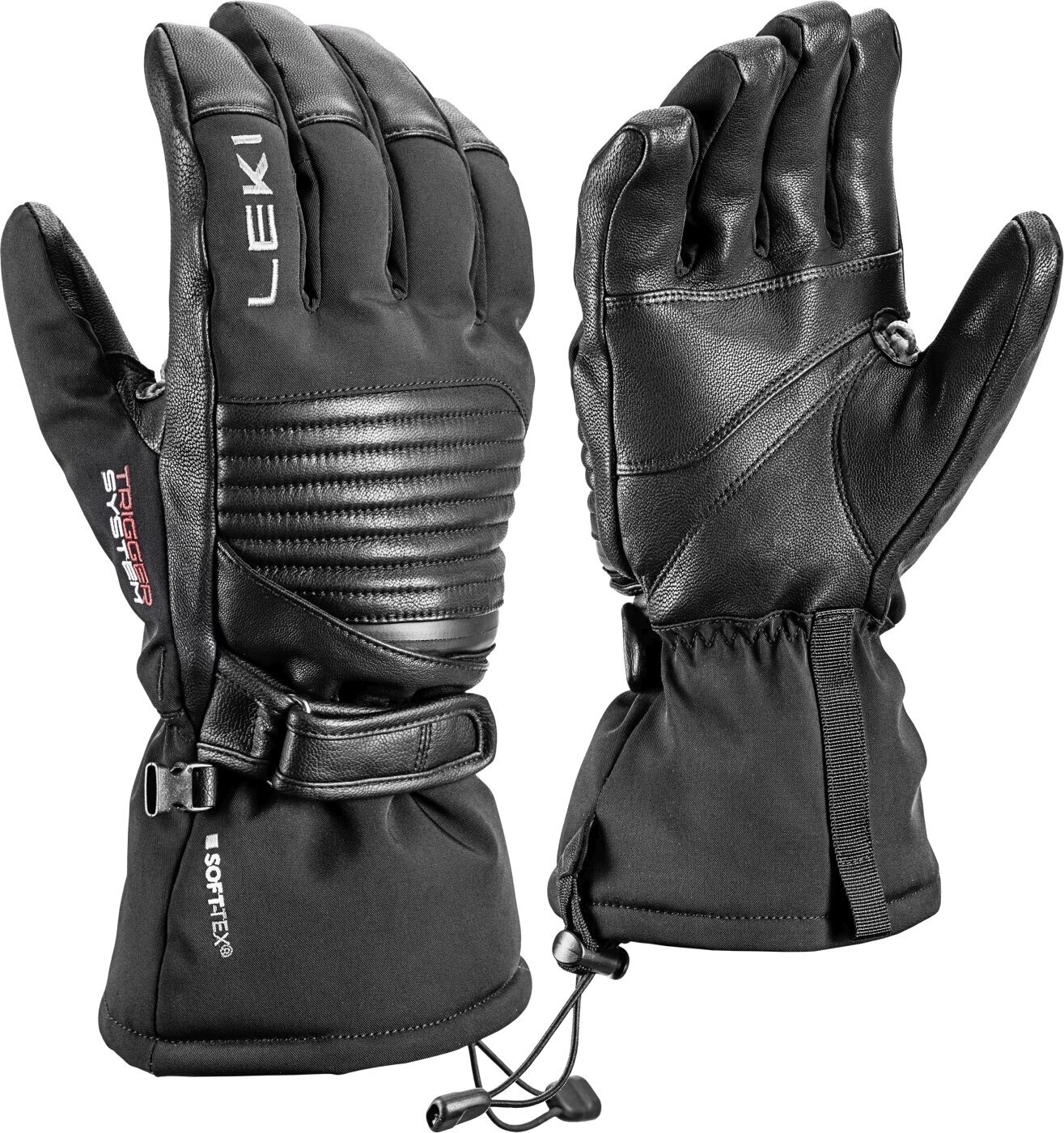 SkI Handschuhe Leki Xplore XT 3D Black 8 SkI Handschuhe