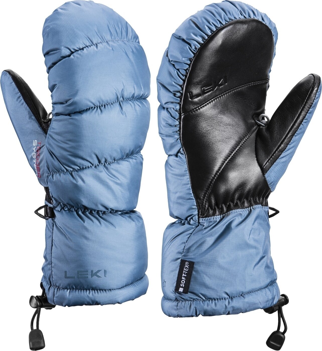 Gant de ski Leki Glace 3D Women Mitt Steel Blue 6,5 Gant de ski