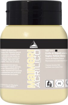 Akrylfärg Maimeri Acrilico Akrylfärg Naples Yellow Deep 107 500 ml 1 st - 1