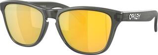 Livsstil briller Oakley Frogskins XS 90063753 Matte Grey Smoke/Prizm 24K Polar Livsstil briller