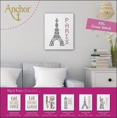 Broderiuppsättning Anchor ALBE002-PARIS Broderiuppsättning